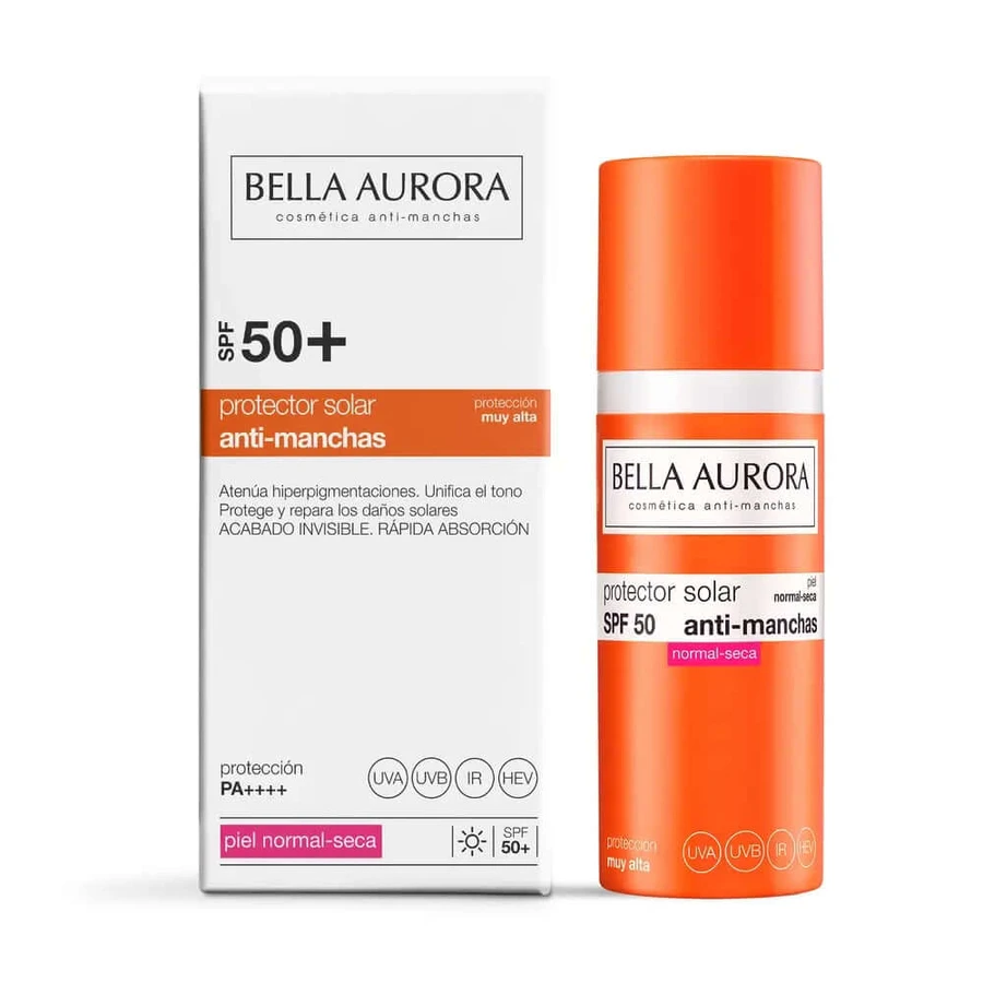 Bella Aurora Anti-Blemish Sunscreen Spf50+. Normal-trockene Haut, 50 ml