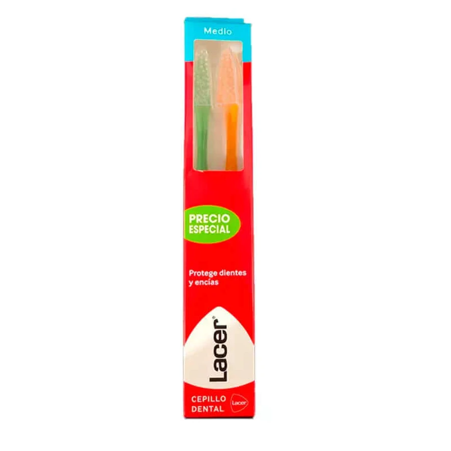 Lacer Dental Brush Duplo Medium