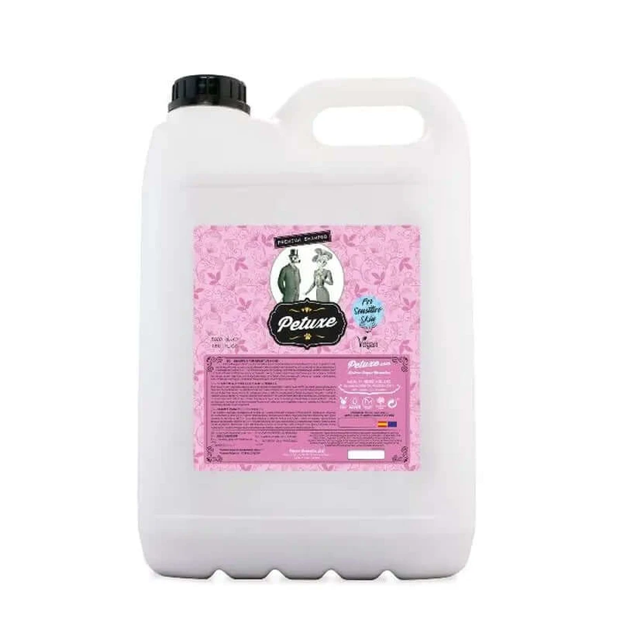 Hipoalergiczny szampon Petuxe (skóra wrażliwa). Zero%: Soli, Siarczanów, Silikonów,... 5000 ml: ceny i cechy