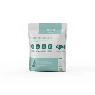 Togo Somon cubulețe Snacks, 60 grame