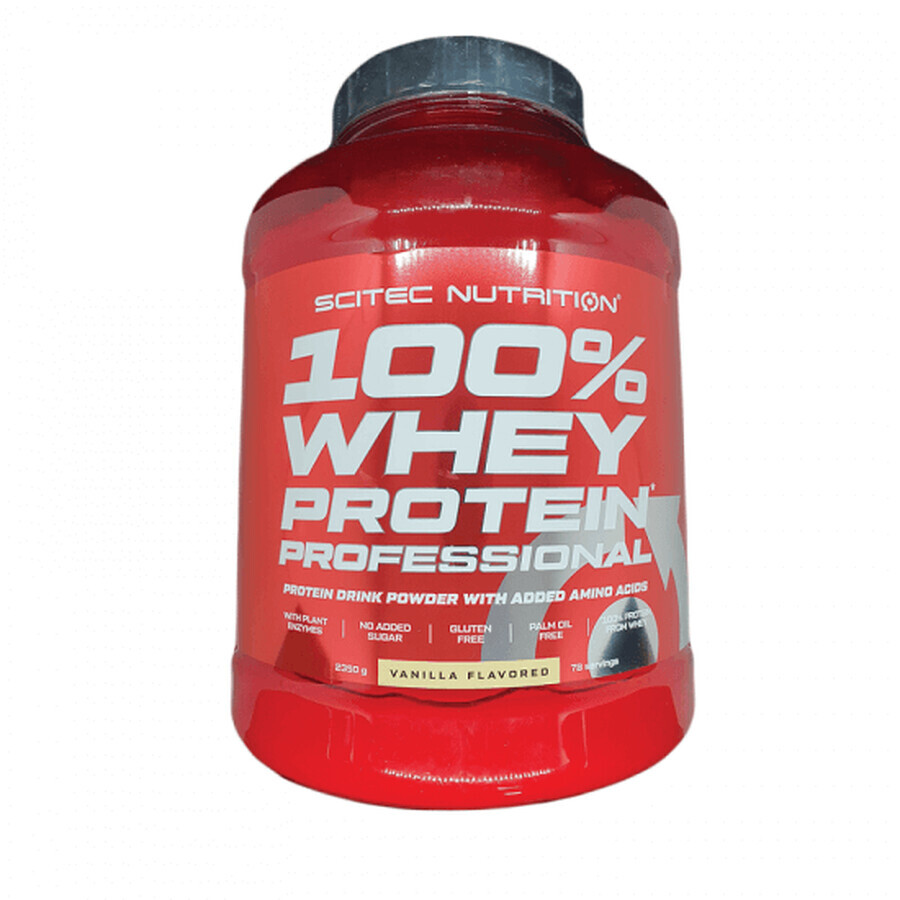 Wei-eiwit Professional Vanille, 2350 gram, Scitec Nutrition