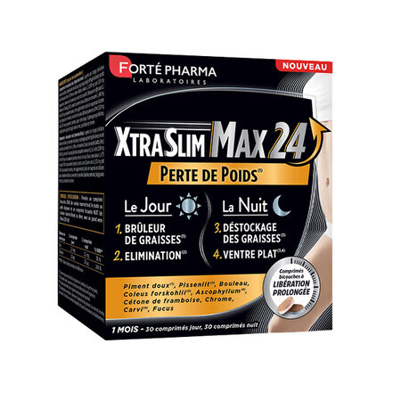 XtraSlim Max 24H, 60 tabletten, Alchida Nature