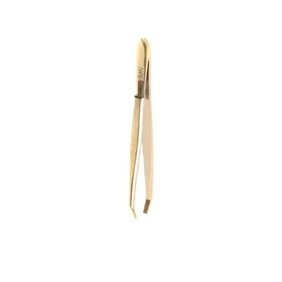 Disna Professional Straight Tweezers Gold 9 Cm., unități 1