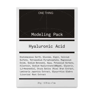 One Thing Hyaluronzuur Modeling Pack , 20 g