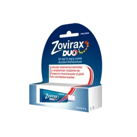 Zovirax Duo cream, 2g, Gsk