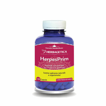 HerpesPrim, 120 capsules, Herbagetica