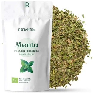 Replantea Infuzie organică de mentă, 100g