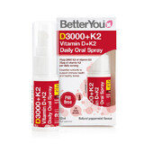 Vitamine D + K2 orale spray, 3000IU, 12ml, BetterYou