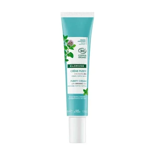 Klorane Krem oczyszczający z miętą wodną Bio 40 g