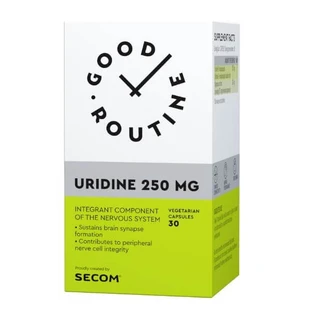 Uridine Goed Routine, 250 mg, 30 capsules, Secom