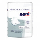 Aleze de protectie Soft Basic, 60x60 cm, 30 bucati, Seni