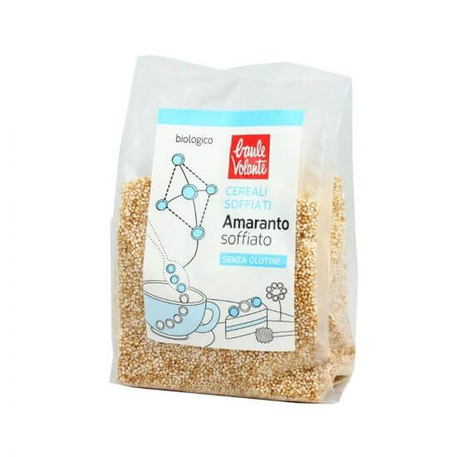 Biologische geëxpandeerde amarant glutenvrij, 100 g, Baule Volante