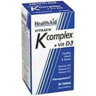 Health Aid Vitamine K Complex Met Vitamine D3 30Comp