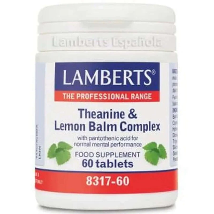 Lamberts Theaninecomplex en Citroenmelisse 60 tabletten