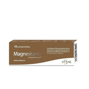 VITAE Magnésium6 REDUX, 10 comprimés