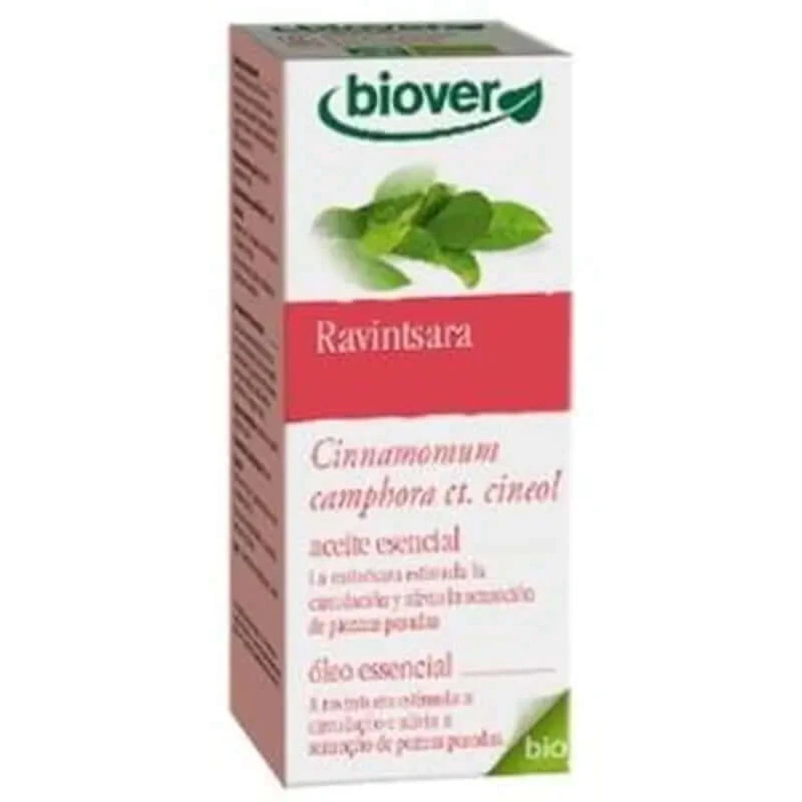Biover Ravintsara Huile Essentielle Bio 10Ml