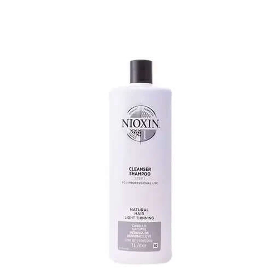 Wella Nioxin Clean Shampoo System 1 Mild Natural Hair 300 ml: ceny i cechy