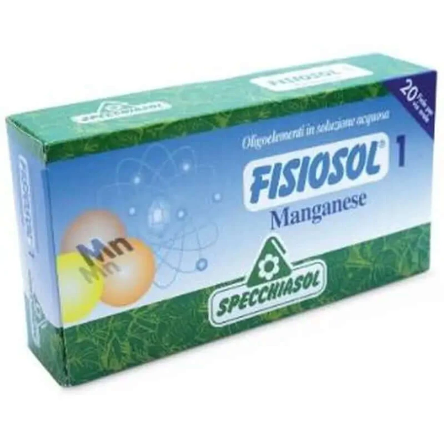 Specchiasol Fisiosol 01 Mangaan 20Amp