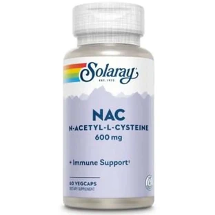 Solaray Nac 600Mg 60V Cápsulas