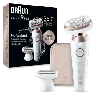 Braun Silk-Épil 9 Flex 9002, Elektrischer Epilierer für Frauen