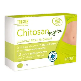 Eladiet Triestop Chitosan Vegetal, 60 comprimidos