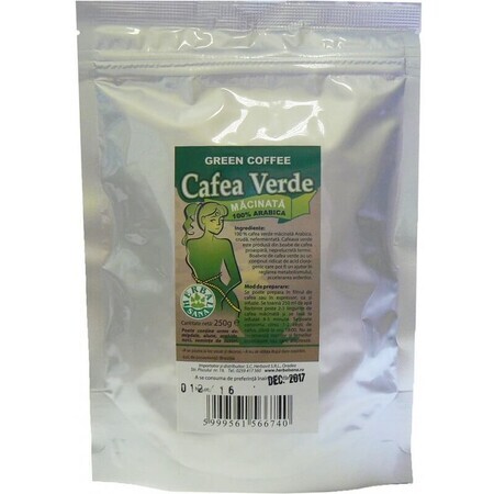 Gemalen groene koffie, 250 gr, Herbal Sana