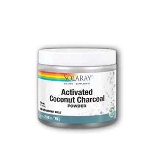 Solaray Charcoal Coconut Activated Active Carbon 150Gr