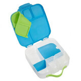 LunchBox maxi lunchbox met compartimenten, 2 l, Blauw + Groen, BBOX