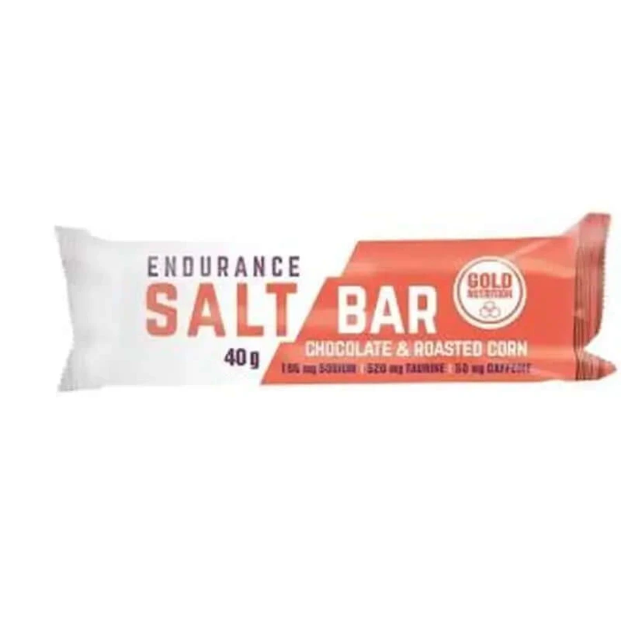 Gold Nutrition Ausdauer Salz Bar Choco-Maiz geröstet 15Ud