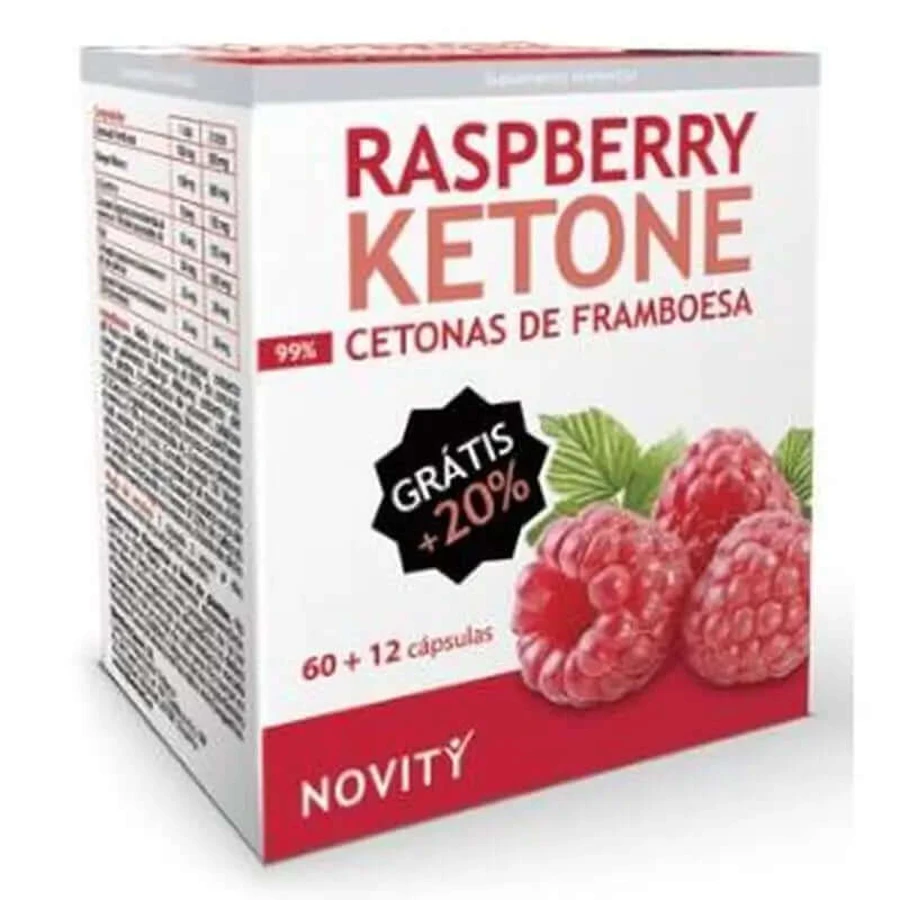 Dietmed Raspberry Ketone Raspberry 60+12Cap: ceny i cechy