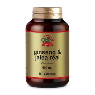 Obire Ginseng & Royal Jelly 600 Mg. 180 Capsules
