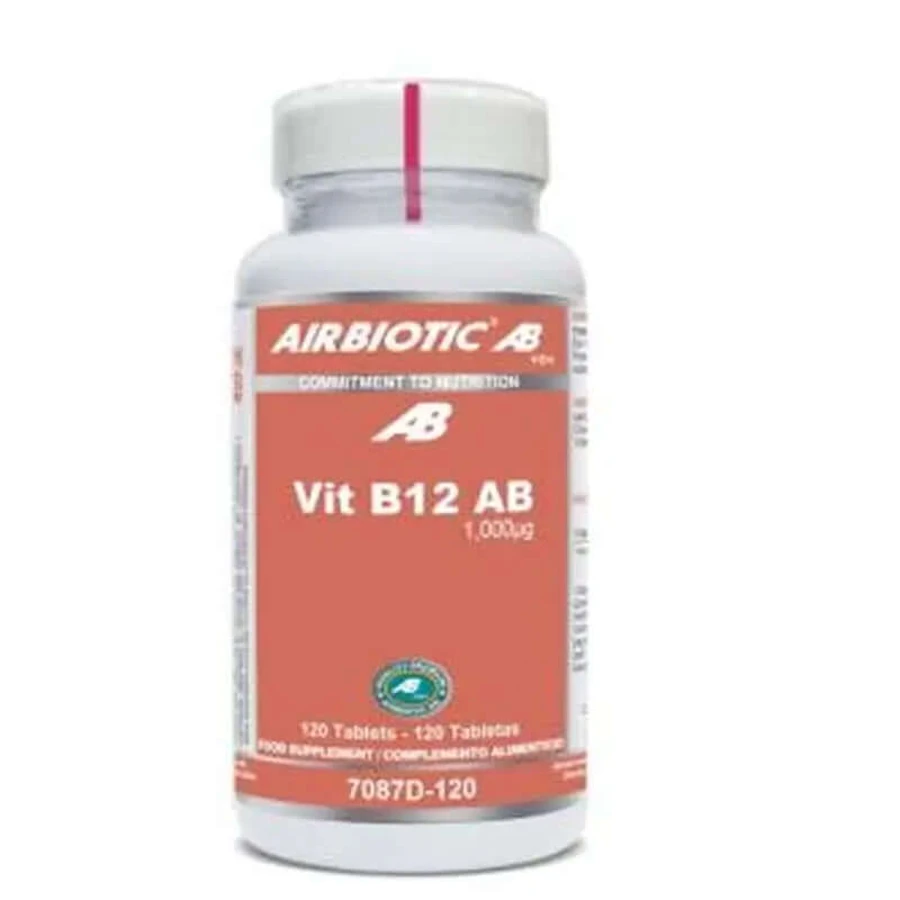 Airbiotic Vitamin B12 1000µg 120Comp: ceny i cechy