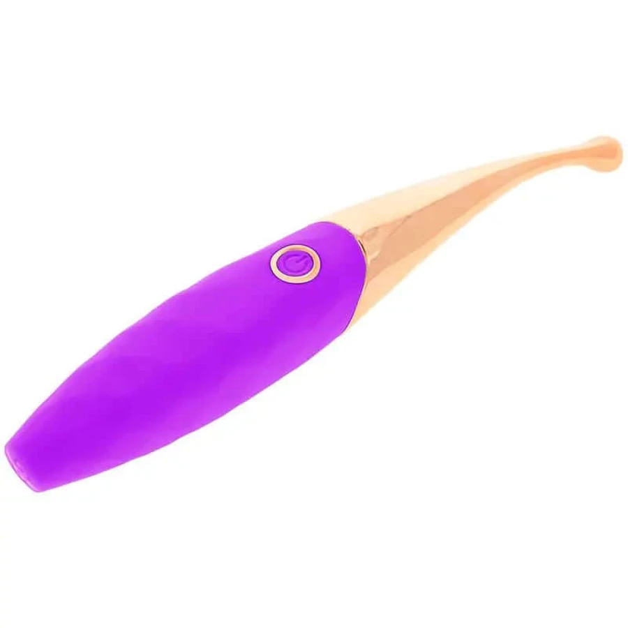 Ohmama Stimulateur de Clitoris Rechargeable 36 Modes - Lilac-Pinkgold
