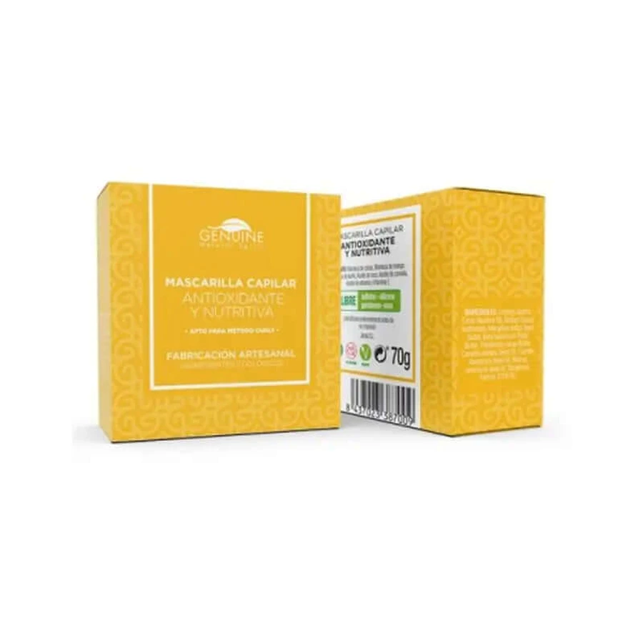 Jahisil-Echt Massiv-Haar-Maske 60Gr