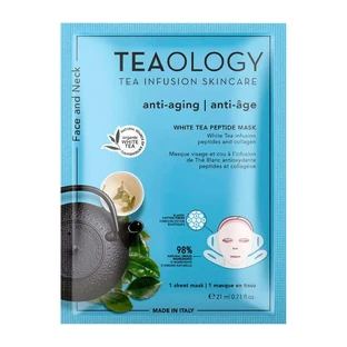 Teaology Maschera al peptide di tè bianco, 21 ml
