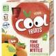 Vitabio Cool Fruits Apple, Strawberry & Blueberry 90 Gr, 4 unități