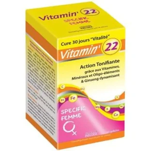 Ineldea Vitamina 22 Vitamine-Olig-Plante Femei 60 Capsule