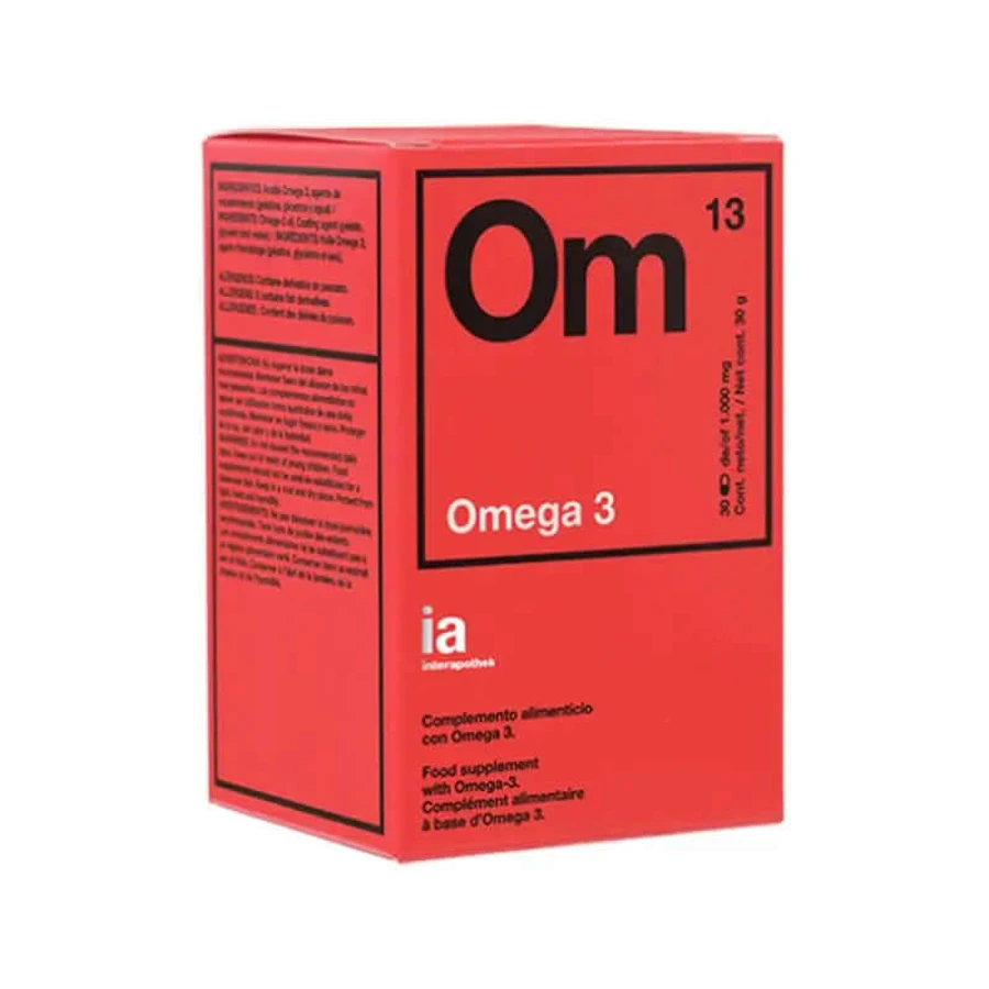 Interapothek Nutrition Omega 3, 30 kapsułek: ceny i cechy