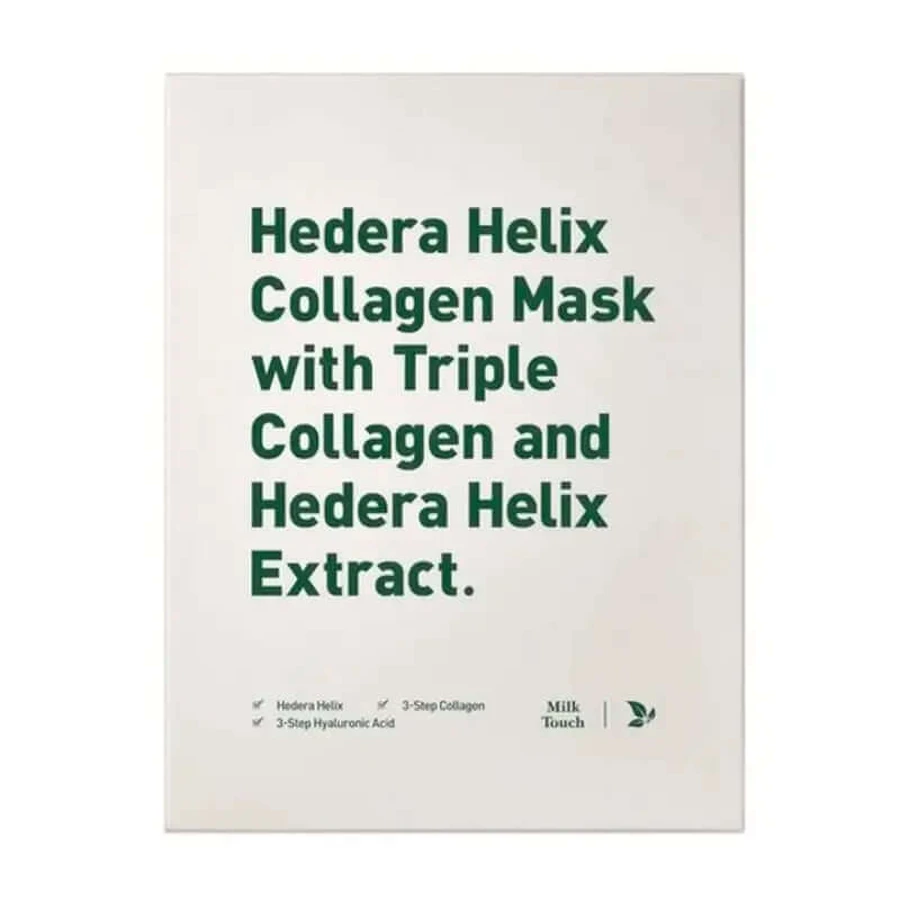 Milk Touch Boîte de 5 unités Masque au collagène Hedera Helix, 5 unités