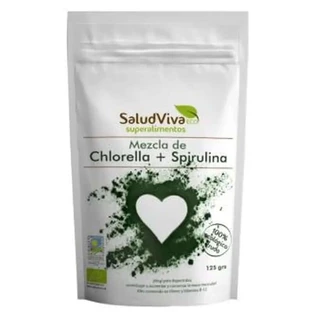 Salud Viva Chlorella & Spirulina Poeder Mix 125Gr. Bio