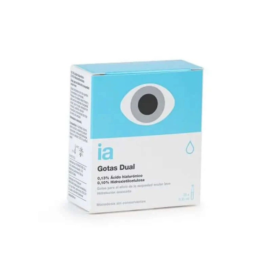 Interapothek-Tropfen Dual 0,13% Einzeldosis, 20x0,35 ml