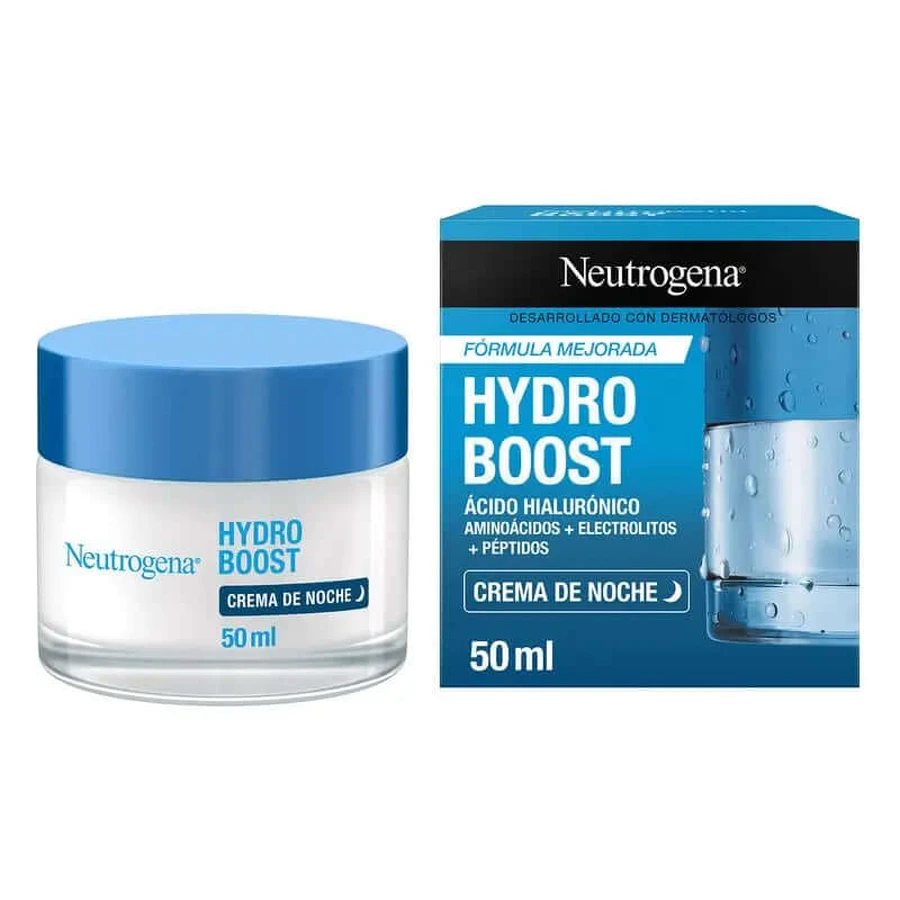 Neutrogena Hydro Boost feuchtigkeitsspendende Nacht-Gesichtscreme, 50 ml