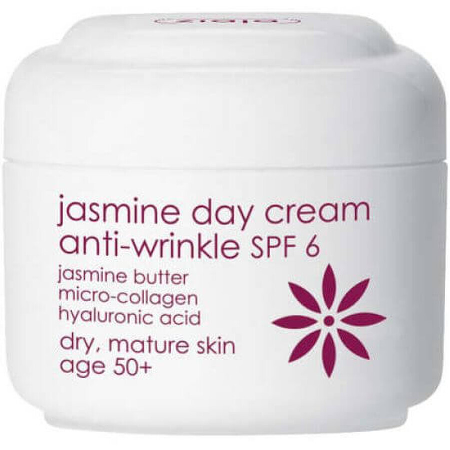 Jasmine Oil anti-wrinkle day cream, +50, spf6, 50 ml, Ziaja