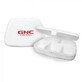 Bewaarbox voor capsules en tabletten, 5 compartimenten, GNC