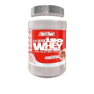 Nutrisport Iso Whey Zero Zero Fraise, 1 Kg
