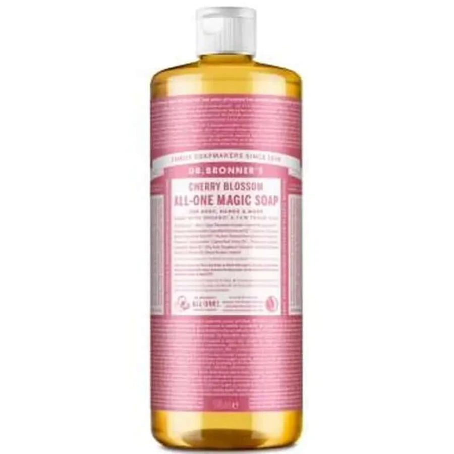 Sapone liquido ai fiori di ciliegio Dr. Bronner's 945ml