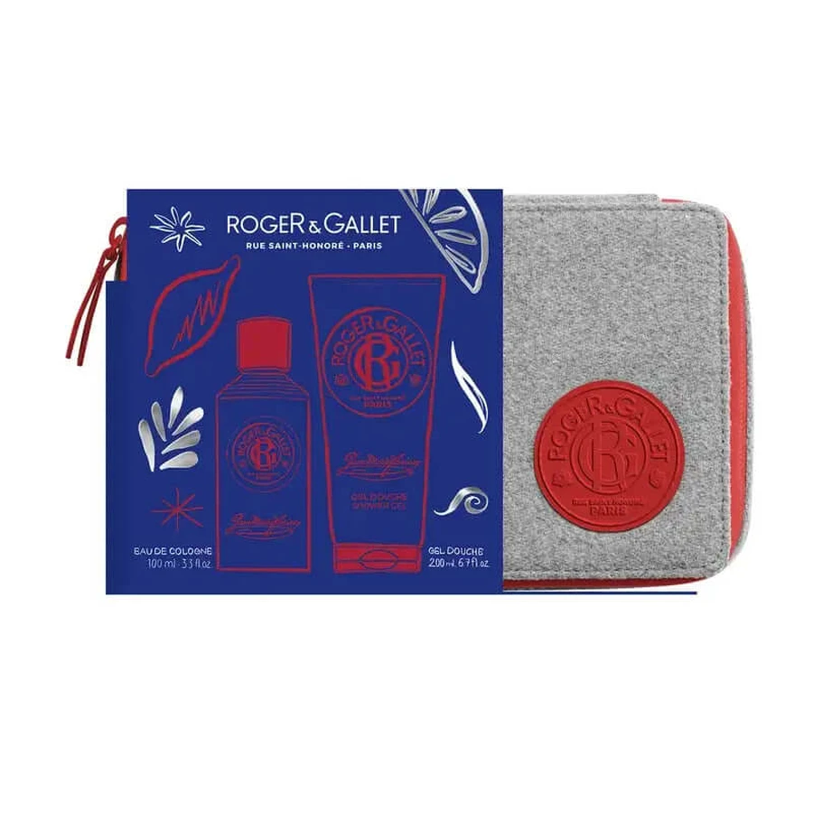 Roger & Gallet Jean Marie Farina Toilettendoos Eau De Cologne + Douchegel, 300 ml