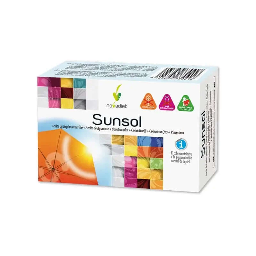 Novadiet Sunsol3, 30 kapsułek: ceny i cechy