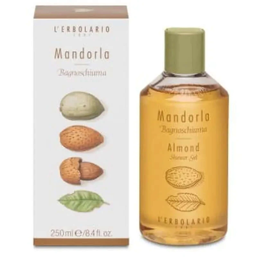 Gel da bagno alla mandorla L'Erbolario 250ml