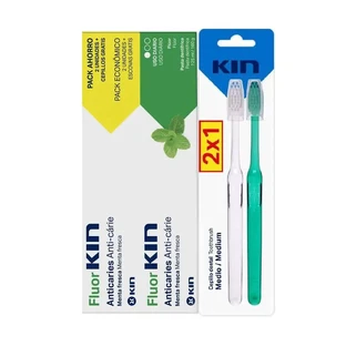 KIN FluorkIN 125 Confezione da 2 unità + Pennello medio 2X1